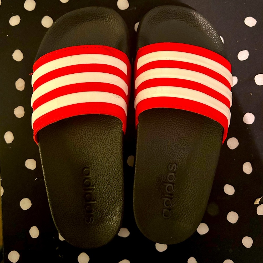 Adidas-Youth Size 12 Slides